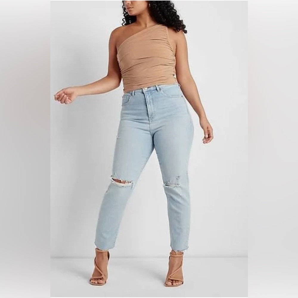 Express Super High Rise Mom Jean, size 10, EUC